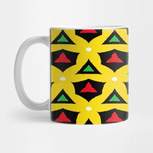 African Patterns with African Colors Mug